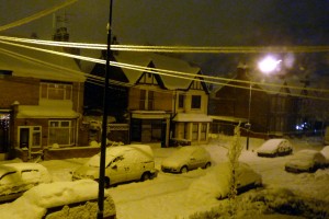 The Street in the Snow