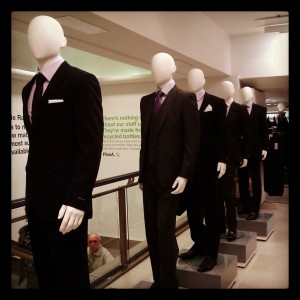 Dummies in suits...